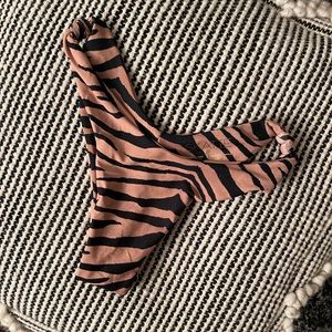 Skatie Tiger print bikini bottom